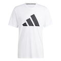 Camiseta adidas Treino Logo - Masculina BRANCO