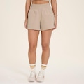 Shorts New Balance Trend Small Logo Feminino BEGE