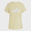 Camiseta Treino adidas Train Essentials Big Performance Logo - Feminina AMARELO