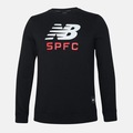 Blusão New Balance Spfc - Masculino PRETO
