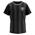 Camisa do Botafogo Braziline Romper - Infantil PRETO