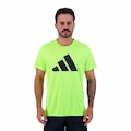 Camiseta Adidas M/c Run It Jj7812 - Masculina VERDE/PRETO