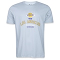 Camiseta New Era Los Angeles Lakers Hiphop - Masculina CINZA