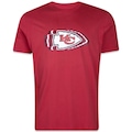 Camiseta New Era Kansas City Chiefs All Core World Logo - Masculina VERMELHO