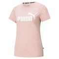 Camiseta Puma Essentials Logo Tee Algodão - Feminina ROSA
