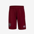 Calção Umbro Fluminense Of. 2 2024 - Infantil VINHO