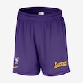 Short Nike NBA Los Angeles Lakers - Masculino ROXO/AMARELO