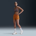 Short Nike One - Feminino LARANJA