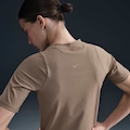 Camiseta Nike Dri-FIT One Cropped - Feminina LARANJA CLA/PRETO
