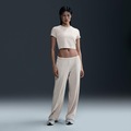 Camiseta Nike Sportswear Chill Knit Cropped - Feminina BRANCO/BRANCO