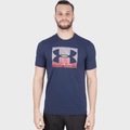 Camiseta Under Armour Boxed Sportstyle - Masculina AZUL