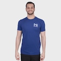 Camiseta Under Armour ABC Camo Fill Wordmark - Masculina AZUL