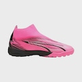 Chuteira Society Puma Ultra Match + LL - Adulto ROSA