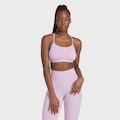 Top Fitness Aerct Ls adidas - Feminino ROXO