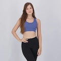 Top Hering Sports Canelado - Feminino AZUL
