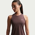 Opção de cor MARROM de Camiseta Regata Nike Dri-FIT Run - Feminina