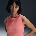 Camiseta Regata Nike Sportswear Cropped Essentials - Feminina LARANJA