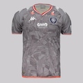 Camisa do Cianorte 2025 Goleiro Kappa - Masculina CINZA