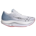 Tênis Mizuno Wave Rebellion Flash 2 Feminino BRANCO/CINZA CLARO