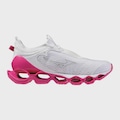 Tênis Mizuno Wave Prophecy 14 - Feminino BRANCO/ROSA ESC