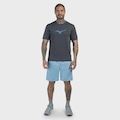 Camiseta Mizuno Lifestyle - Masculina AZUL
