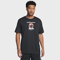 Camiseta Under Armour Fire Ice Basquete - Masculina PRETO