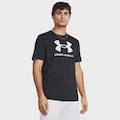 Camiseta Under Armour Sportstyle Logo - Masculina PRETO