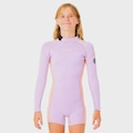 Short John Rip Curl Dawn Patrol 2mm - Infantil ROXO CLARO