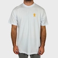 Camiseta Grizzly Mini Og Bear Bordado - Masculina BRANCO