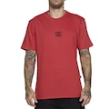 Camiseta Billabong Bracket Wave Color SM25 - Masculina VERMELHO