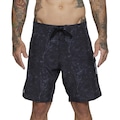 Bermuda RVCA Benj Skull 18" SM25 - Masculina PRETO