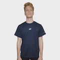 Camiseta Speedo Interlock Fastdry - Masculina MARINHO/VERDE/BRANCO