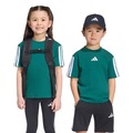 Camiseta adidas Essentials - Infantil VERDE/BRANCO