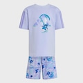 Conjunto Camiseta adidas X Disney Lilo And Stitch - Infantil ROXO