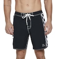 Bermuda Quiksilver Original Arch 18" - Masculina PRETO/BRANCO