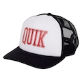 Boné Aba Curva Quiksilver Griff Trucker - Snapback - Adulto BRANCO