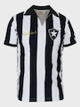 Camisa do Botafogo 1962 RetrôMania Nilton Santos - Masculina PRETO/BRANCO