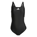 Maiô adidas 3 Listras - Feminino PRETO/BRANCO