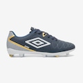 Chuteira de Campo Umbro Attak Eternal - Adulto AZUL ESCURO