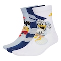 Meia Cano Médio adidas Mickey Disney - 3 Pares - Infantil AZUL/BRANCO