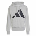 Blusão de Moletom adidas Big Logo - Masculino CINZA/PRETO