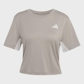 Camiseta adidas TE 3S CB Tee - Feminina BEGE