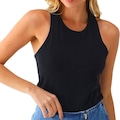 Camiseta Regata New Balance Small Logo - Feminina PRETO