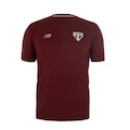 Camisa New Balance São Paulo 2025 Viagem - Masculina VINHO