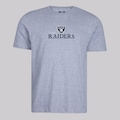 Camiseta New Era NFL Las Vegas Raiders Core - Masculina CINZA