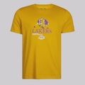 Camiseta New Era NBA Los Angeles Lakers I - Masculina AMARELO