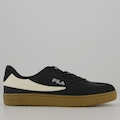Tênis Fila Court 80 - Masculino PRETO/BEGE