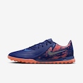 Chuteira Society Nike Phantom GX II Academy - Adulto AZUL ESC/LARANJA