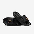 Opção de cor PRETO/OURO de Chinelo Nike Jordan Franchise - Masculino