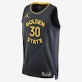 Camiseta Regata Nike Jordan NBA Stephen Curry Golden State Warriors 2024/25 Statement Edition - Masculina PRETO